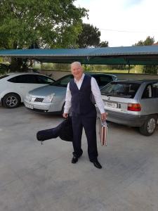 Villa Rosa with yard and childrens playground