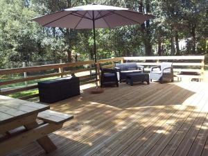 Chalets La Palombiere, plage a 150m : photos des chambres