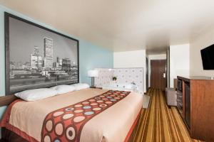 King Studio Suite - Non-Smoking room in Super 8 by Wyndham Claremore OK