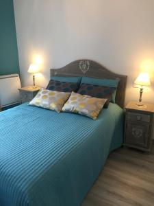 Appartements Les Meubles de Luchon - La Perle Bleue : photos des chambres