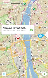 Luxury apartment in the central area of Prague