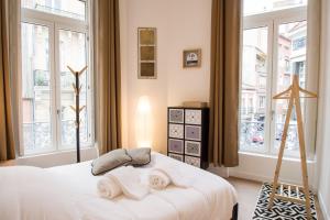 Appartements Le Saint-Aubin by Cocoonr : photos des chambres