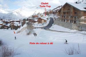 Chalets Chalet avec jardin proche piste : photos des chambres