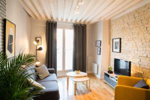 Appartements Le Sathonay - Loft Terrasse - Lyon Centre - Majord'Home : photos des chambres