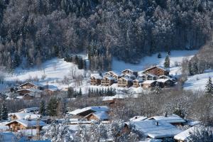 Chalets Les Portes de Megeve : photos des chambres