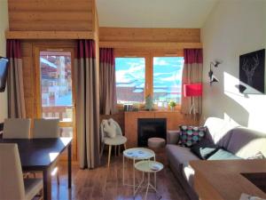 Duplex skis aux pieds Belle Plagne