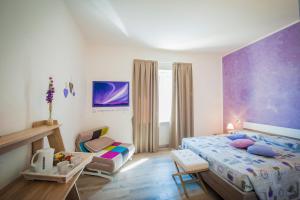 Deluxe Doppelzimmer (Violett)