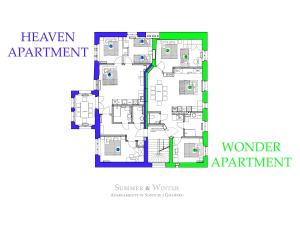 Family Luxury Wonder Heaven Apartment, 50m M Cassino Street, first - 3 bedrooms&studio, second - 2 bedrooms&studio, private parking w cenie, SUMMERWINTER Brand