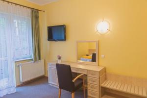 Deluxe Double Room with Balcony room in Okulski Grand Rozewie
