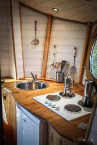 Maisons de vacances Cabane Dans les Arbres, Domaine de l Ogliastru : photos des chambres