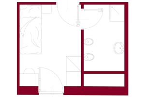 Single Room with Park View