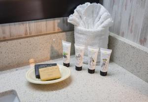 King Suite with Hot Tub room in Bridgeway Inn & Suites - Portland Airport
