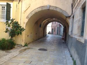 At the heart of Old Town Corfu Greece