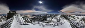Night at Lomnicky Peak