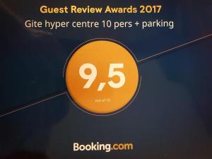 Gite hyper centre 10 pers