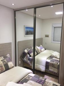 Apartamento novo mobiliado completo