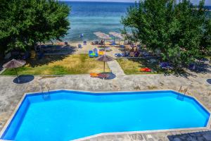 Sunrise Beach Thassos Greece