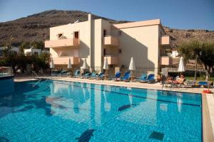 Lindos Blue Sky Rhodes Greece