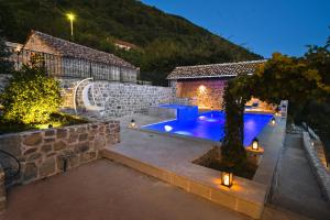 5 stern ferienhaus Villa Dub Kotor Montenegro