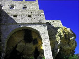 apeiranthos traditional stone house Naxos Greece