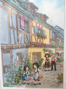 Maisons de vacances notre maison a Eguisheim : photos des chambres