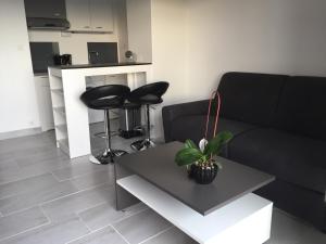 Appartements studio avec terrasse parking : photos des chambres