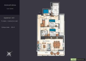 Appartements Annapurna by Alpine Residences : Appartement 3 Chambres