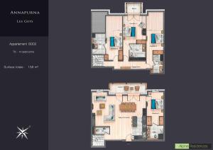 Appartements Annapurna by Alpine Residences : Appartement en Duplex