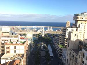 Vacacional conceptual vistas mar y centro