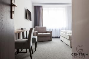 Deluxe Double Room (2 Adults + 1 Child) room in Gdynia Centrum