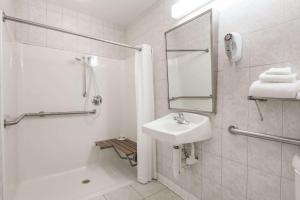Queen Room with Two Queen Beds - Mobility Access/Non-Smoking room in Super 8 by Wyndham Grayson
