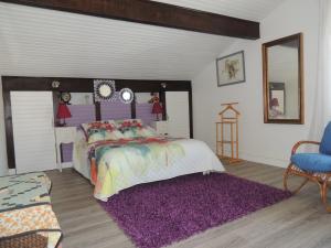 Maisons d'hotes Euskadi : Chambre Triple - Vue sur Jardin