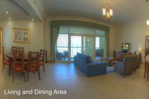 2-Bedroom Apartment with Partial Sea View room in Royal Club By RVHR, Palm Jumeirah