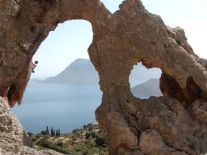 Panormitis Pizanias houses Kalymnos Greece