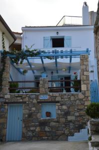 Stella's traditional house. Alonissos Greece