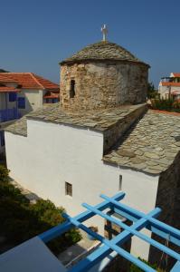 Stella's traditional house. Alonissos Greece