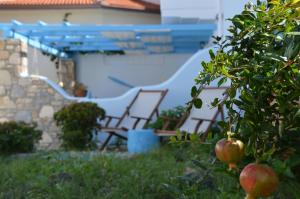 Stella's traditional house. Alonissos Greece