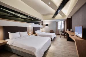Phòng Deluxe 4 giường cho 4 người (Deluxe Quadruple Room for 4 People)