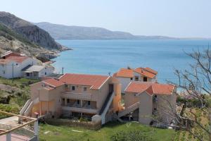 Studio with Terrace and Sea View room in Apartments with a parking space Metajna Pag - 208