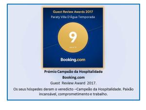 Paraty Villa d`agua Temporada