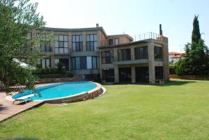 Castle on the edge of the sea