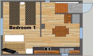 Two-Bedroom Apartment room in Lilla Huset på Slätten B&B