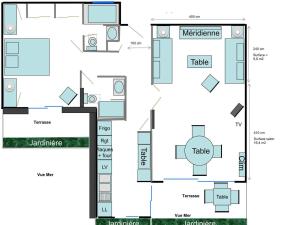 Appartements Luxurious sea view apartment : photos des chambres