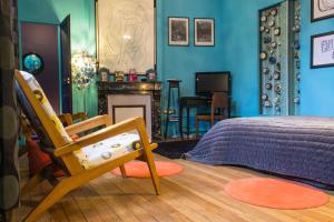 Appartements Authentic Flat in Dijon : photos des chambres