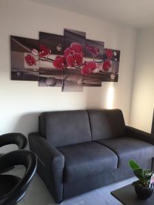 Appartements studio avec terrasse parking : photos des chambres