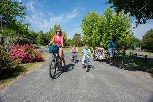 Villages vacances Mobil-home de charme dans les Landes, neuf, tout equipe : photos des chambres
