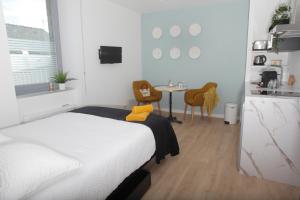 Appartements Sleepinconcarneau, 200 m de la mer, centre-ville pietonnier : photos des chambres