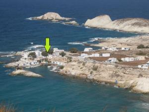 Traditional House by the Sea Milos Greece