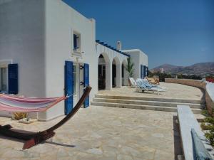 Villa with extraordinary view near the sea Syros Greece