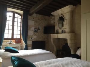 Hotels Hostellerie Les Griffons : Chambre Lits Jumeaux